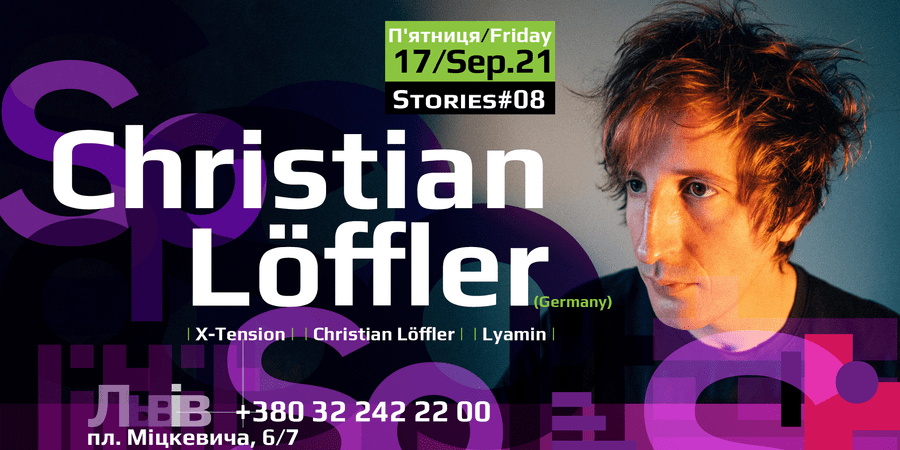 Elektroniczny król Christian Loffler w klubie nocnym Split