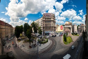 Галерея Панорамный вид с окон ресторана: фото № 17