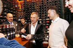 Gallery Presentation of Oleg Skrypka's author's wine 